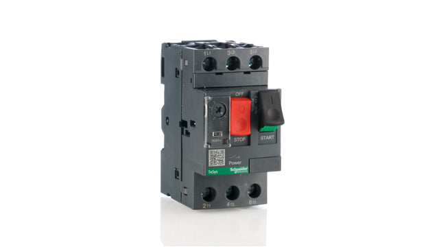 Interruttore automatico protezione motore Schneider Electric GV2ME16 - 690V 14A TeSys Deca - HVAC e automotive.