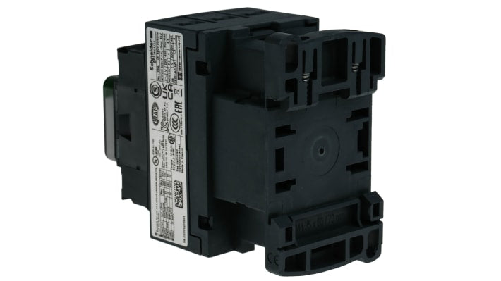 Contattore Schneider Electric LC1D09F7, 3P, 9A, 4kW, 110V CA - Ideale per motori HVAC e applicazioni industriali - Alta affidabilità e installazione rapida.
