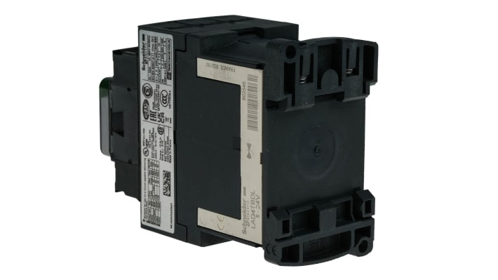 Contattore Schneider Electric LC1D18BL 3P 3NA 18A 7,5kW 24V CC - Serie TeSys D per motori e applicazioni industriali.