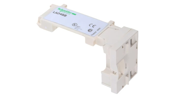 Kit di cablaggio Schneider Electric LAD4BB per contattori Serie LC1, compatibile con potenze da 22-80kW, montaggio diretto su A1 e A2.