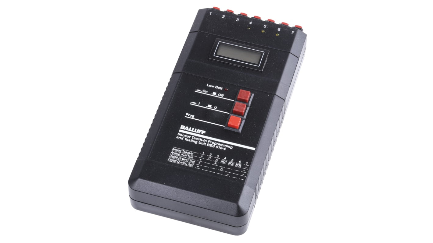 Programmatore BALLUFF BES 516-4 per sensori della Serie BES, include accessori per montaggio e amplificazione.
