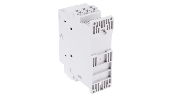 Allen Bradley 150-C19NBD, avviatore soft-start trifase 7,5 kW, 19 A, con bypass integrato e protezione sovraccarico. Dimensioni 100x44,8x139,7 mm.