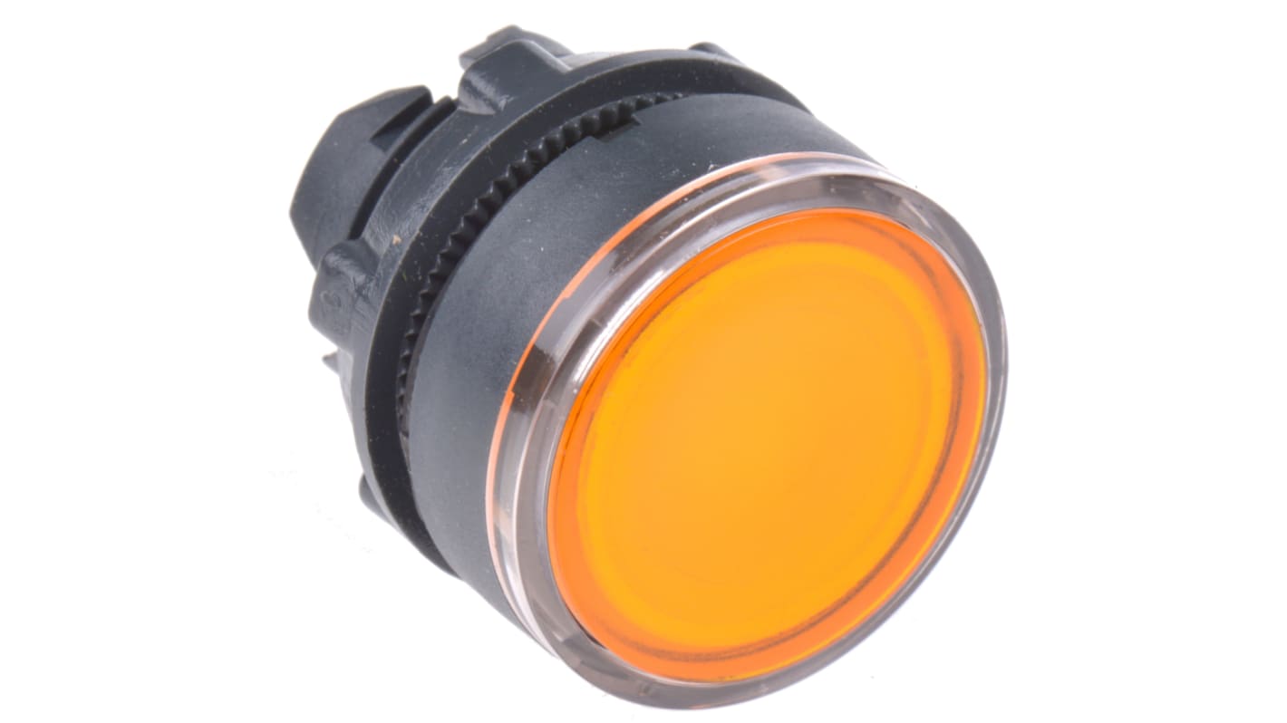 Attuatore pulsante tipo Instabile ZB5AW353 Harmony XB5 - Arancione, 22mm, IP66/67/69K. Compatibile con stazioni XAL. Standard IEC, JIS, UL, CSA.
