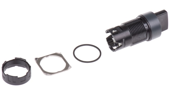 Selettore a testa rotonda Schneider Electric Harmony XB6, nero, 2 posizioni, montaggio su foro da 16 mm, grado di protezione IP65.