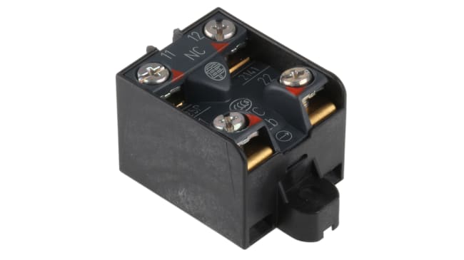 Interruttore di fine corsa Telemecanique Sensors XE2SP2141, 2NC, azione rapida, custodia plastica, temperatura -25/+70°C.