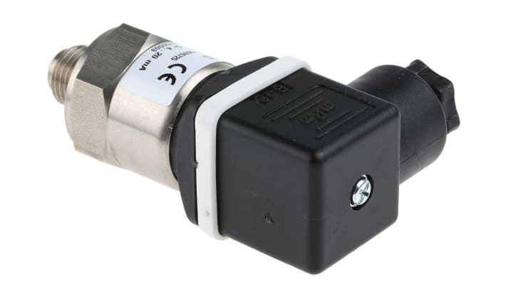 Sensore di pressione Jumo 401001/000-482-405-502-20-601-61/000, acciaio inox, 5bar max, uscita 4-20 mA, IP65/IP67.