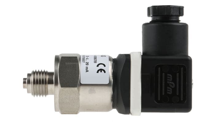 Sensore di pressione relativa Jumo 401001/000-458-405-502-20-601-61/000, 6bar, uscita 4-20 mA, custodia in acciaio inox.