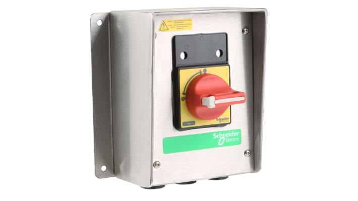 Interruttore di isolamento Schneider Electric VCF1SS3, tripolare, 25A, montaggio a pannello, grado di protezione IP65.