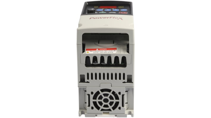 Allen Bradley 22A-D4P0N104, inverter trifase 1,5 kW, montaggio su guida DIN, dimensioni 152x80x136 mm.