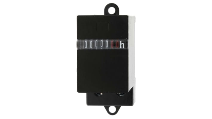 Contatore Kübler 3.102.101.383 a 7 cifre, montaggio su guida DIN, alimentazione 4,5-35 V c.c., intervallo 0-99999,99.
