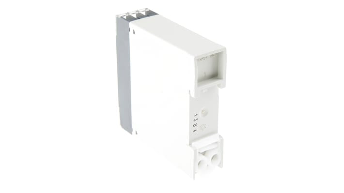ABB Timer Relay 1 poli SPDT per guida DIN, temporizzazione 0.1-10s, alimentazione 200-240 V AC, dimensioni 22.5x78.5x78 mm.
