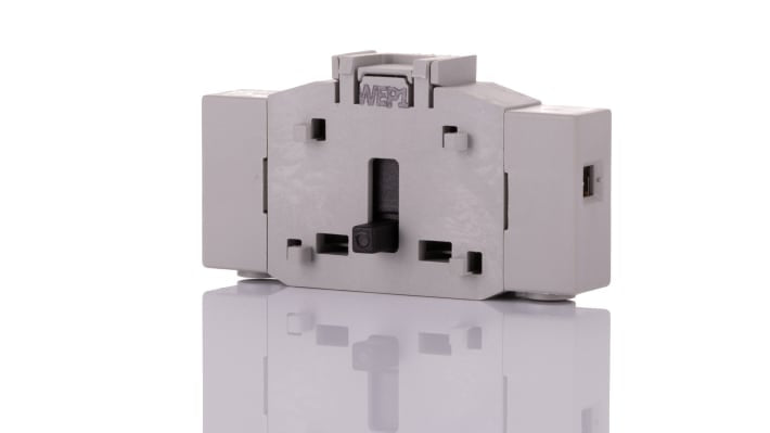 Allen Bradley 194E-A16-NP, modulo contatti ausiliari per interruttori, corrente 16 A, montaggio su base, grado di protezione IP20.