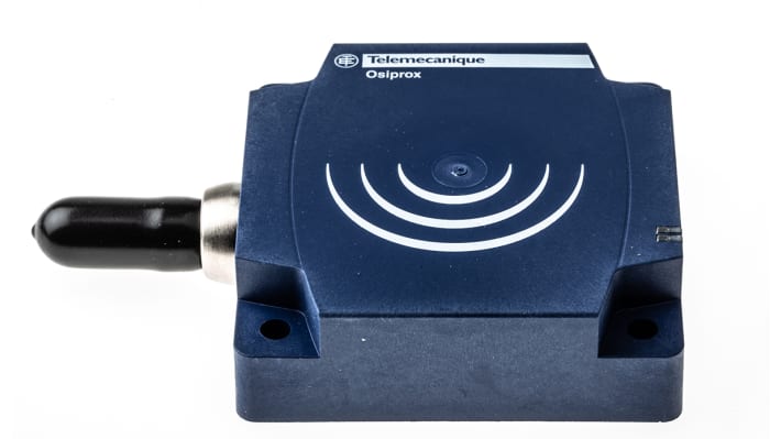 Sensore di prossimità induttivo Telemecanique XS8D1A1PAM12 PNP 60 mm IP67 per applicazioni industriali.