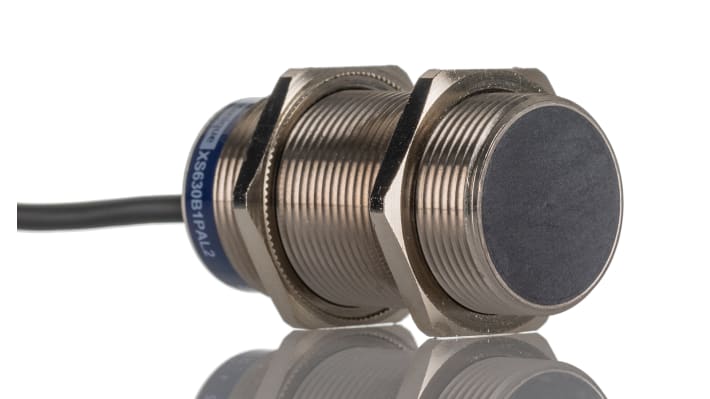 Sensore di prossimità induttivo Telemecanique XS630B1PAL2 M30, rilevamento 15 mm, PNP, per applicazioni industriali.