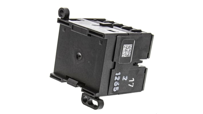 Contattore ABB GJL1311001R8100, serie B, 3 poli, 3 contatti normalmente aperti, tensione 230 V, montaggio su guida DIN, dimensioni 47,5x57,5x46,5 mm.
