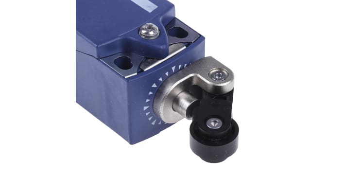 Interruttore di fine corsa Telemecanique Sensors XCKP2121P16, attuatore stantuffo, NO/NC, IP66/IP67, dimensioni 65x31x30 mm.