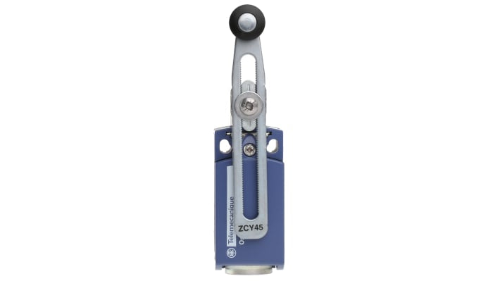 Interruttore di fine corsa Telemecanique Sensors XCKD2145P16, leva NO/NC, dimensioni 31mm x 65mm x 30mm, grado di protezione IP66.