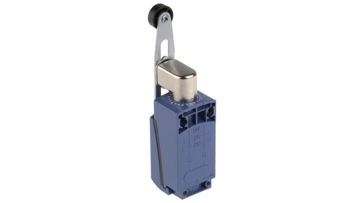 Interruttore di fine corsa Telemecanique Sensors XCKD2145P16, leva NO/NC, dimensioni 31mm x 65mm x 30mm, grado di protezione IP66.
