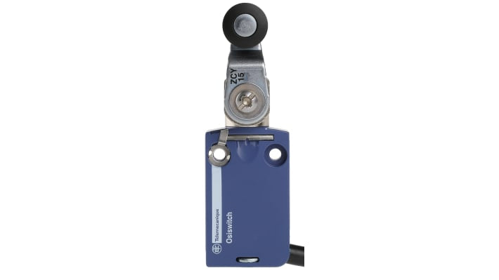 Interruttore di fine corsa Telemecanique Sensors XCMD2115L1, leva NO/NC, protezione IP66/IP67/IP68, dimensioni 30mm x 50mm x 16mm.
