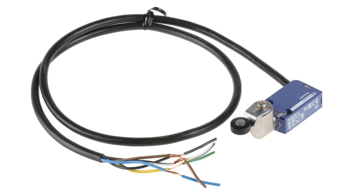 Interruttore di fine corsa Telemecanique Sensors XCMD2115L1, leva NO/NC, protezione IP66/IP67/IP68, dimensioni 30mm x 50mm x 16mm.