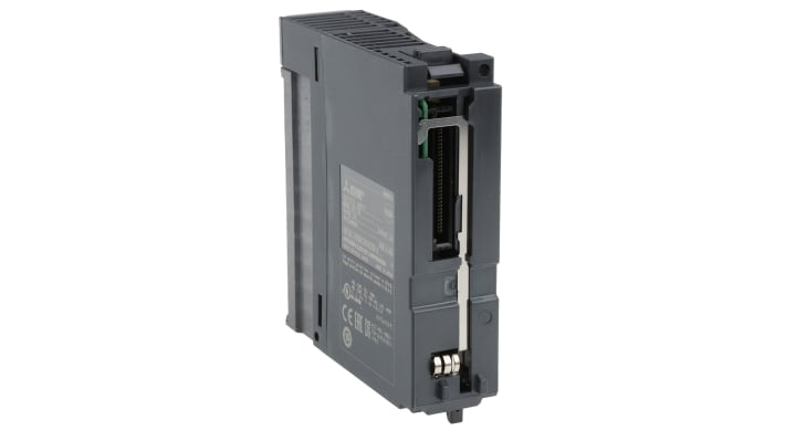 Modulo I/O PLC Mitsubishi Electric QY10, 16 uscite relè digitali, dimensioni 98 x 27,4 x 90 mm, per automazione industriale.