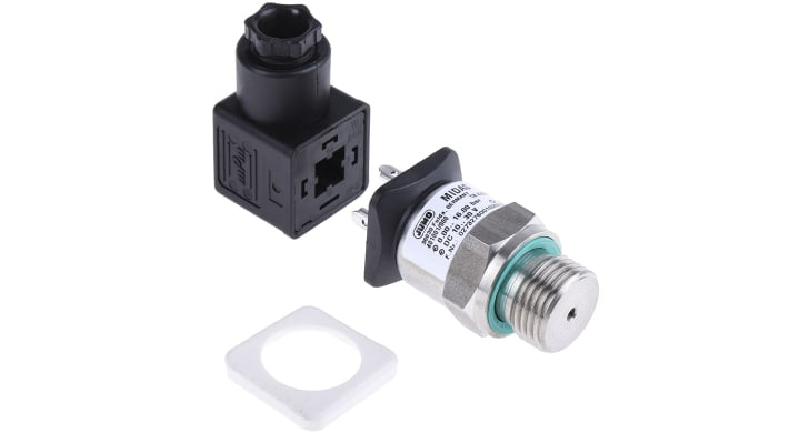 Sensore di pressione Jumo 401001/000-460-405-523-20-601-61/000, acciaio inox, 16 bar, uscita 4-20 mA, IP65.