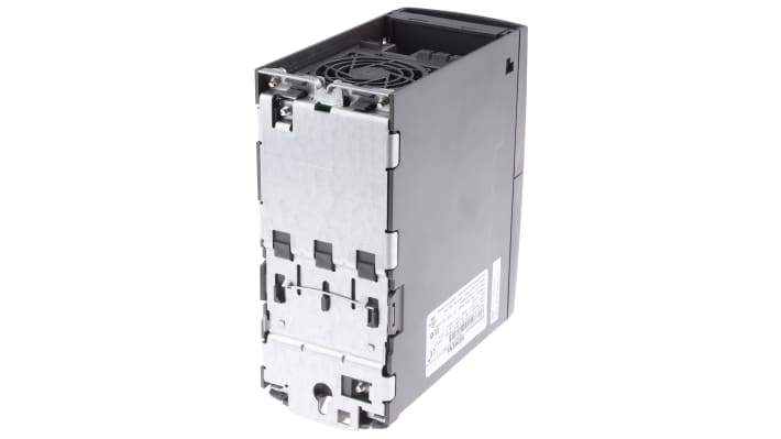 Inverter trifase Siemens 6SE6440-2UD13-7AA1, potenza 0,37 kW, 400 V, dimensioni 173x149x73 mm, per controllo motori.