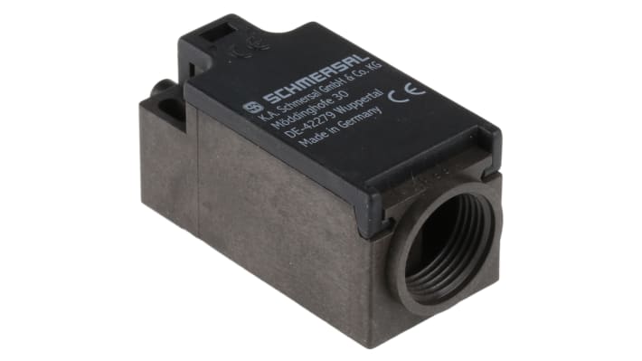 Interruttore di fine corsa Schmersal ZS 236-11Z, stantuffo NO/NC, IP67, 230V, 10A, dimensioni 61.5mm x 30mm x 30mm.