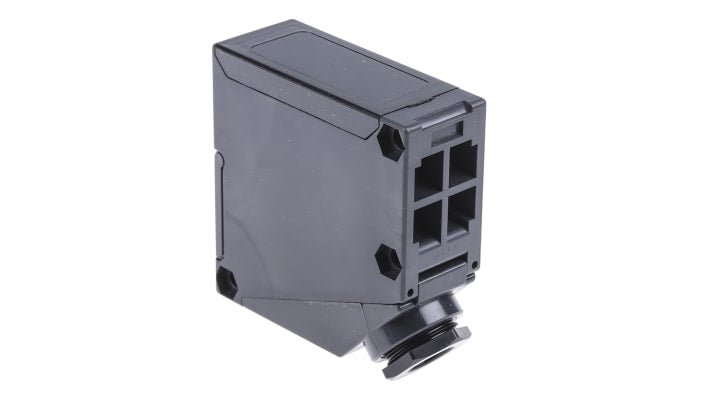Sensore fotoelettrico Panasonic EQ-501 a diffusione, rilevamento da 100 mm a 2,5 m, design compatto, IP67.