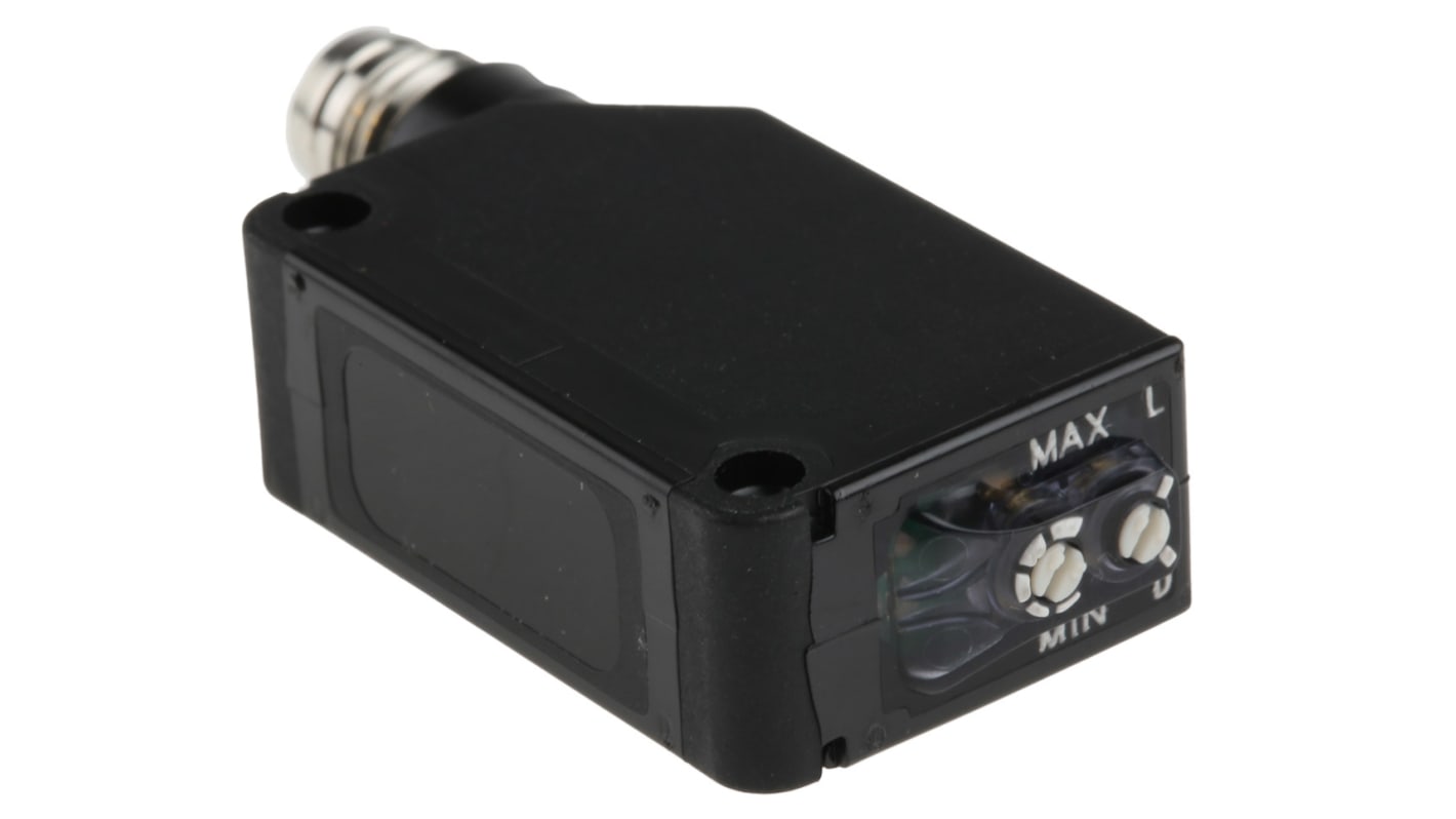 Sensore fotoelettrico Panasonic CX-422-P-Z, rettangolare a diffusione, rilevamento fino a 800 mm, IP67, 24V.