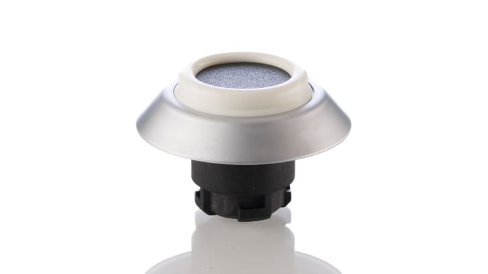 Attuatore pulsante Schmersal NDT SW, rotondo, diametro foro 22mm, materiale ABS, IP67/IP69K, per applicazioni igieniche.