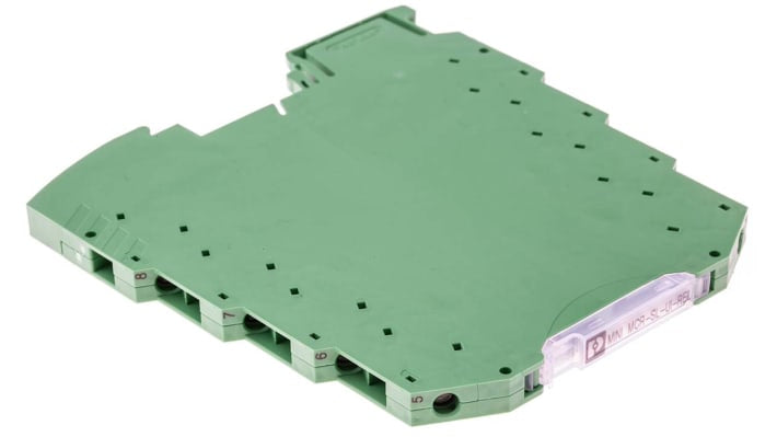 Condizionatore di segnale Phoenix Contact 2864480, ATEX, ingresso 0-10 V, montaggio su guida DIN, dimensioni 6,2 mm.