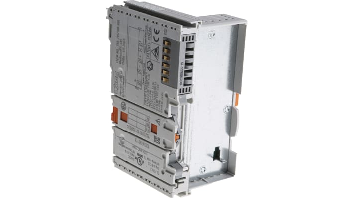 Accoppiatore Wago 750-315 per sistema I/O 750, montaggio su guida DIN, dimensioni 51 x 65 x 100 mm, compatibile con segnali digitali e analogici.