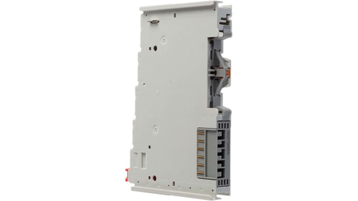 Modulo I/O Wago 750513 per automazione, 2 uscite relè 230VDC, dimensioni 100 x 12 x 64 mm, grado di protezione IP20.