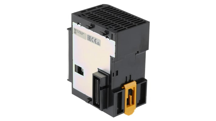 Alimentatore PLC Omron CJ1W-PA202, dimensioni 81,6 x 90 x 45 mm, corrente di uscita 400 mA, per serie CJ1M.