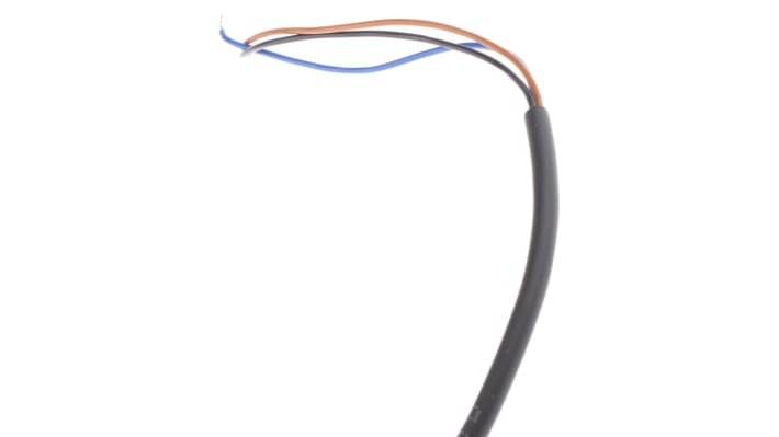 Amplificatore Telemecanique XUDA1PSML2 per guide in plastica/fibra ottica. Uscite PNP, sensibilità regolabile, LED di stato. Dimensioni: 65 x 40 x 10 mm.