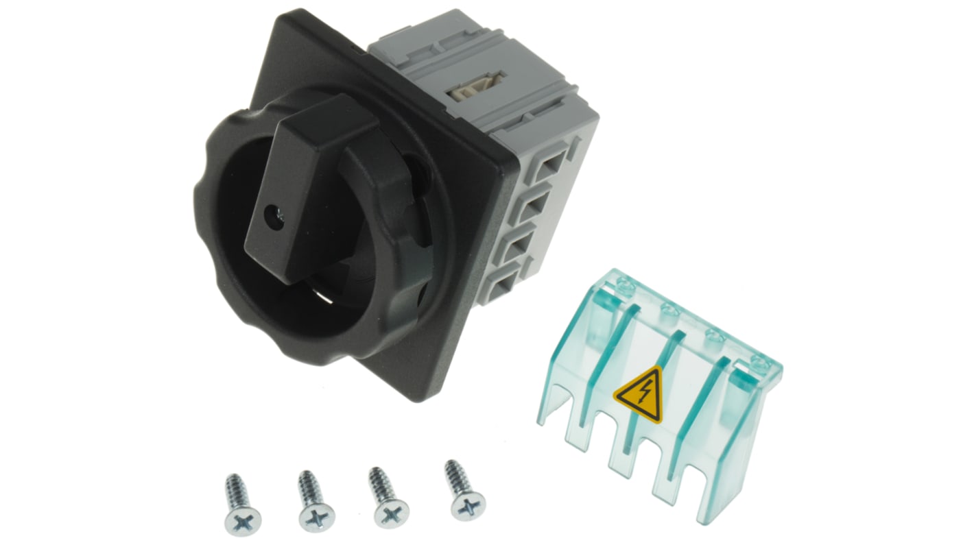 Interruttore isolante Siemens 3LD2003-0TK51 IP65 3P 16A 690V ca. Montaggio a pannello per sicurezza elettrica in motori e impianti.