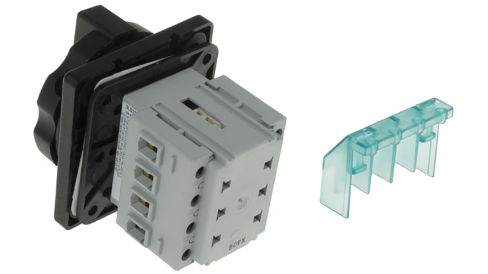 Interruttore isolante Siemens 3LD2003-0TK51 IP65 3P 16A 690V ca. Montaggio a pannello per sicurezza elettrica in motori e impianti.