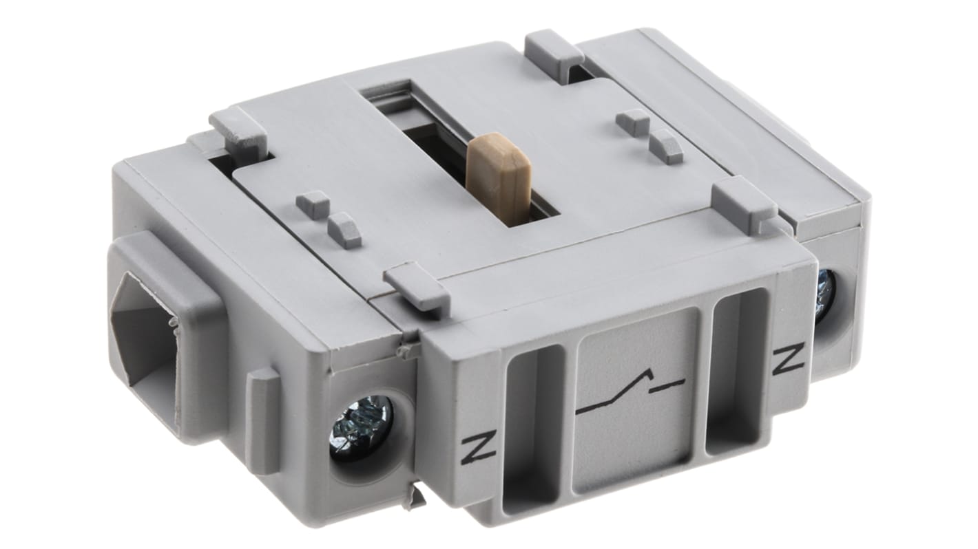 Siemens 3LD9220-0B, modulo contatti ausiliario SIRIUS con 1 N/O e 1 N/C, montaggio frontale o a parete.