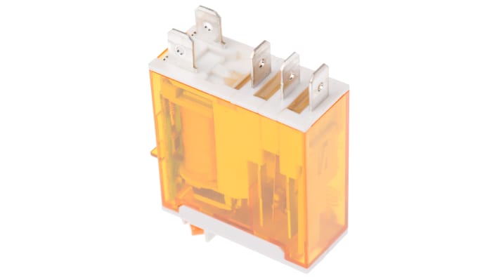 Finder 46.61.8.230.0054, relè di potenza SPDT per montaggio su PCB, 16A, 230V, dimensioni 29x32.8x12.4mm.