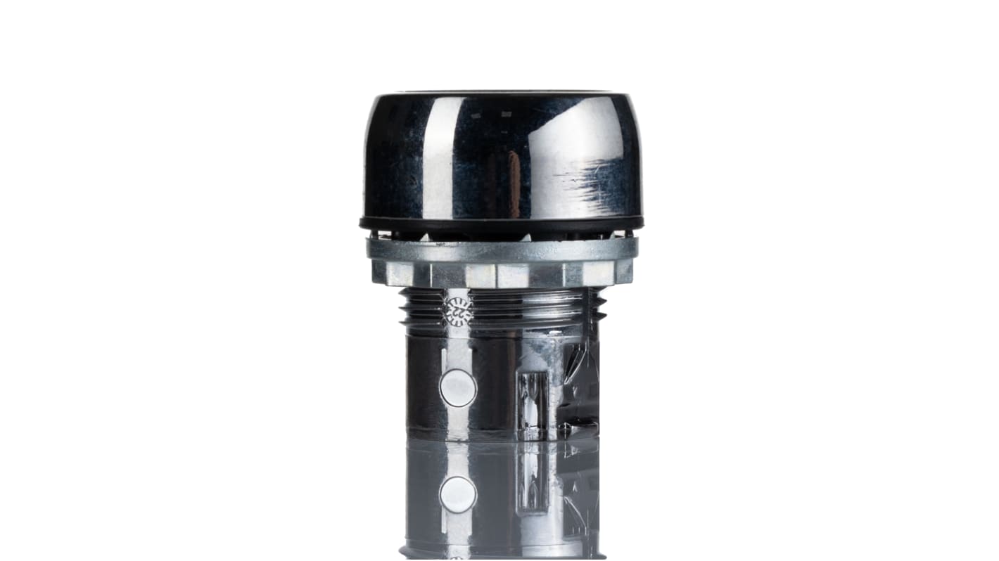 Attuatore pulsante alternato Allen Bradley 800FM-LFA3, verde, diametro 22 mm, illuminato, IP65, per ambienti umidi.