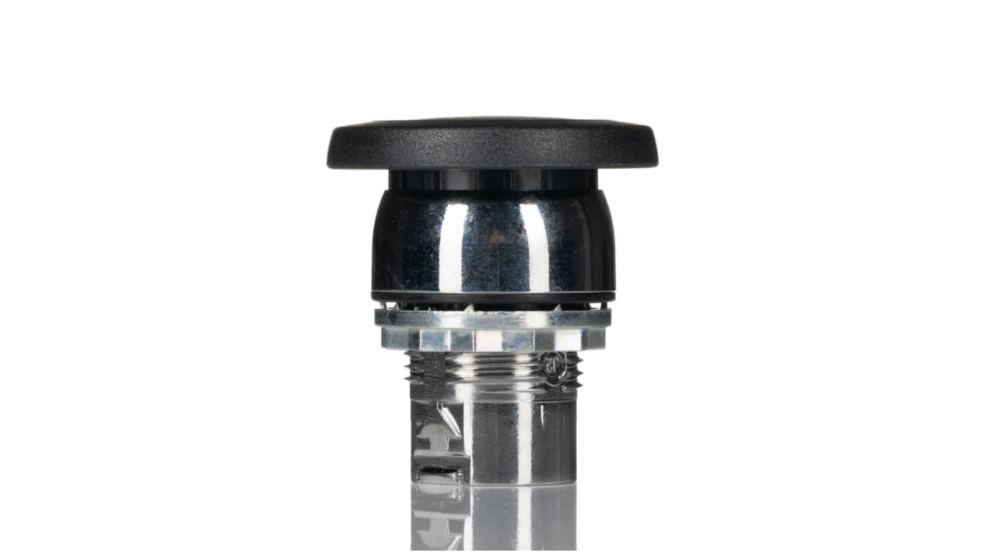 Attuatore pulsante instabile Allen Bradley 800FM-MM42, diametro 40 mm, colore nero, grado di protezione IP65, montaggio a vite.