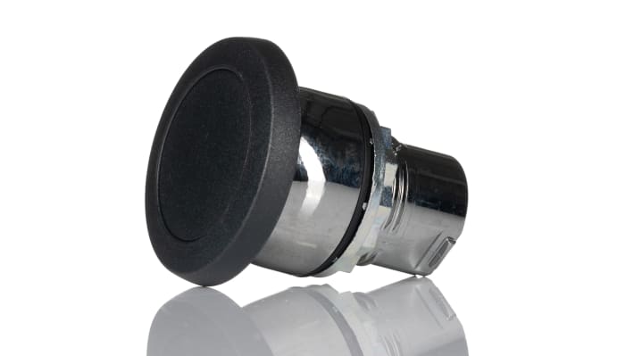Attuatore pulsante instabile Allen Bradley 800FM-MM42, diametro 40 mm, colore nero, grado di protezione IP65, montaggio a vite.