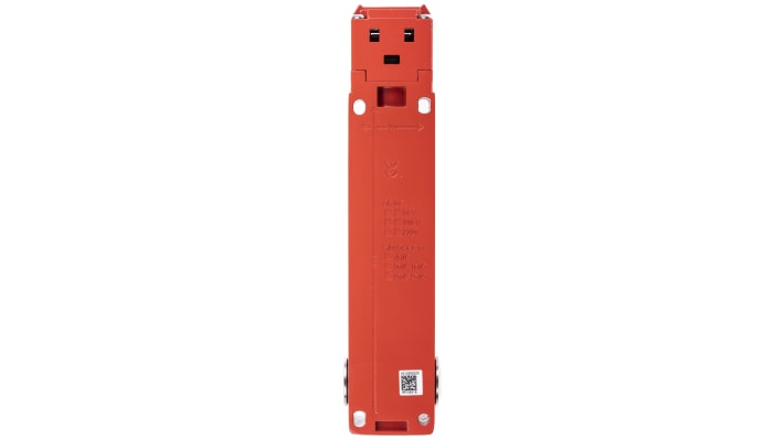 Interruttore di interblocco a solenoide Allen Bradley Guardmaster 440G-MT47007, 24V, IP67, forza di tenuta 1600N, dimensioni 46.75mm x 199mm x 40mm.