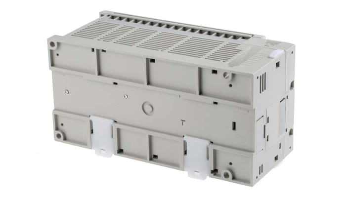 Modulo logico Mitsubishi Electric FX3U-48MR/ES per guida DIN, 24 ingressi/uscite relè, dimensioni 182 x 90 x 86 mm.