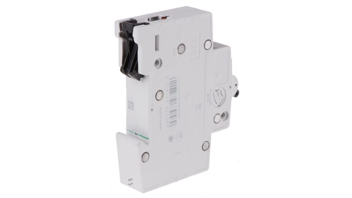 Interruttore magnetotermico ABB Tipo B, 1P 6A, 6 kA, montaggio su guida DIN, dimensioni 17,5 x 85 x 69 mm, grado di protezione IP20.