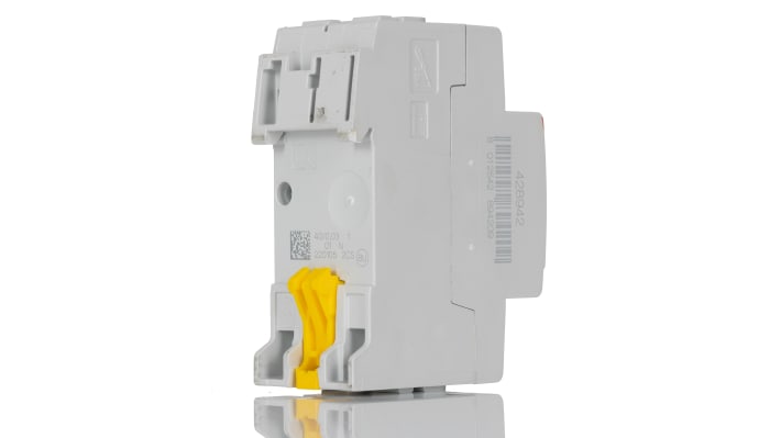 Interruttore differenziale ABB 2 poli, 25A, 30mA, montaggio su guida DIN, dimensioni 85 x 69 x 35mm, tensione 230V.
