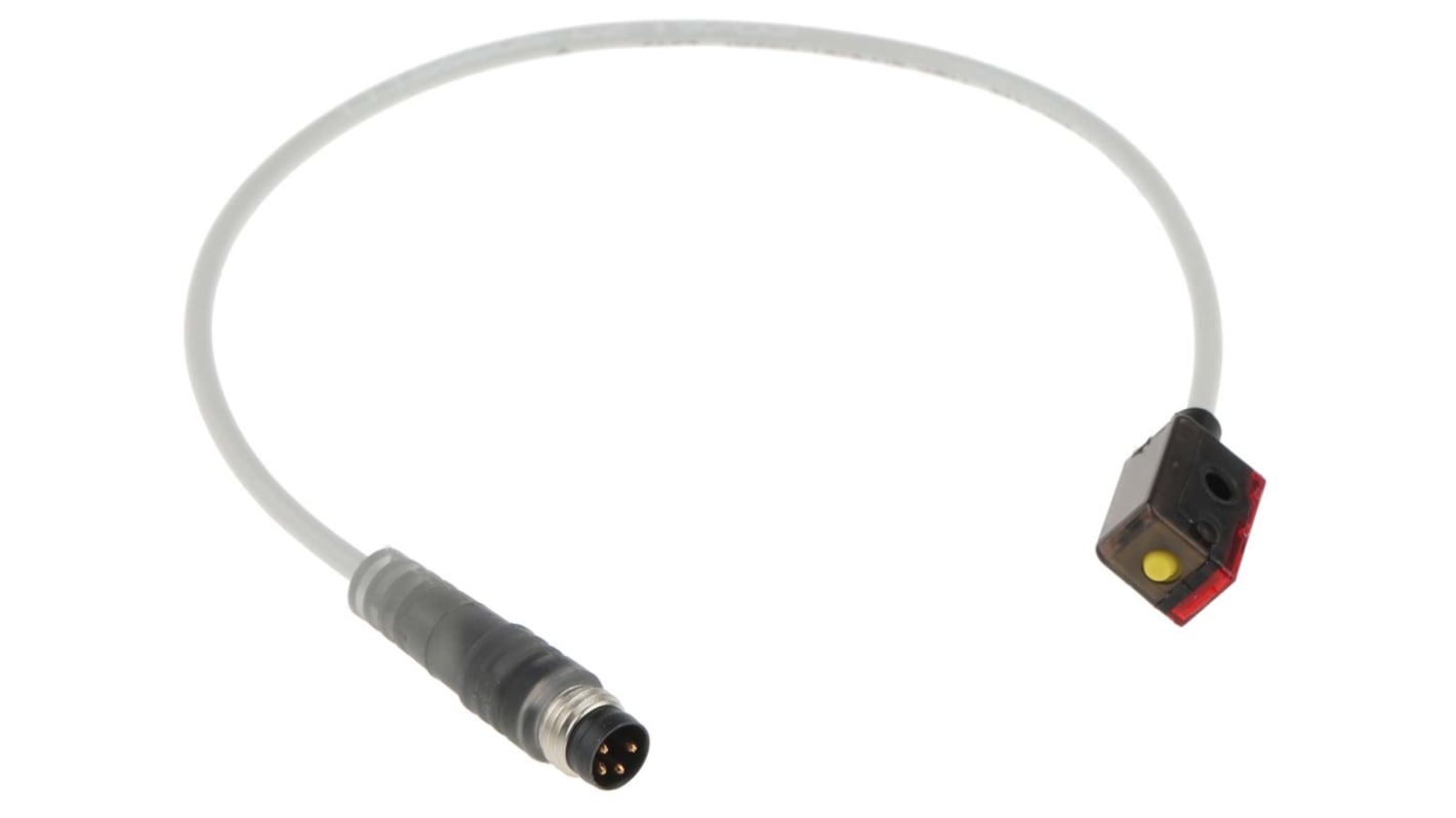 Sensore fotoelettrico Baumer FHDK 07P6901/KS35A, rettangolare a diffusione, rilevamento 10-60 mm, uscita PNP, IP65.