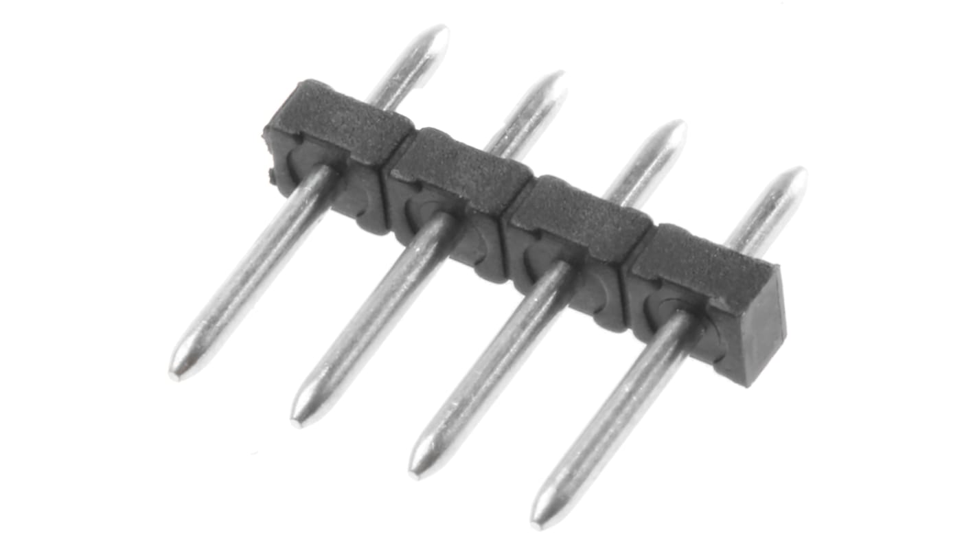 Connettore maschio 4 vie 3,5mm COMBICON Compact PST Phoenix Contact 1945119. Capacità 6A/160V, montaggio orizzontale/verticale. Adatto per fili rigidi e flessibili da 0,2 a 1,5mm².