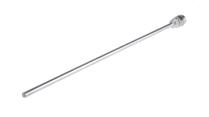 Thermowell Jumo 909710/10-848-10-500-104-26/000 in acciaio INOX 316L, per termocoppia, diametro esterno 10 mm, temperatura -50°C/+200°C.